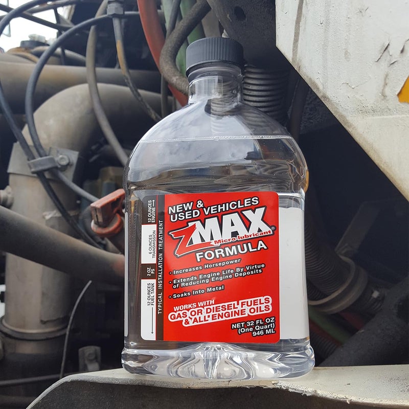 zMAX 58-032 - Multi-Purpose Formula Treatment for Engine, Fuel, Transmission & Power Steering - Reduces Carbon Build-Up - Lubricates Metal - Improves Gas/Diesel Performance - 32 oz. Quart - 2 Pack - Image 5